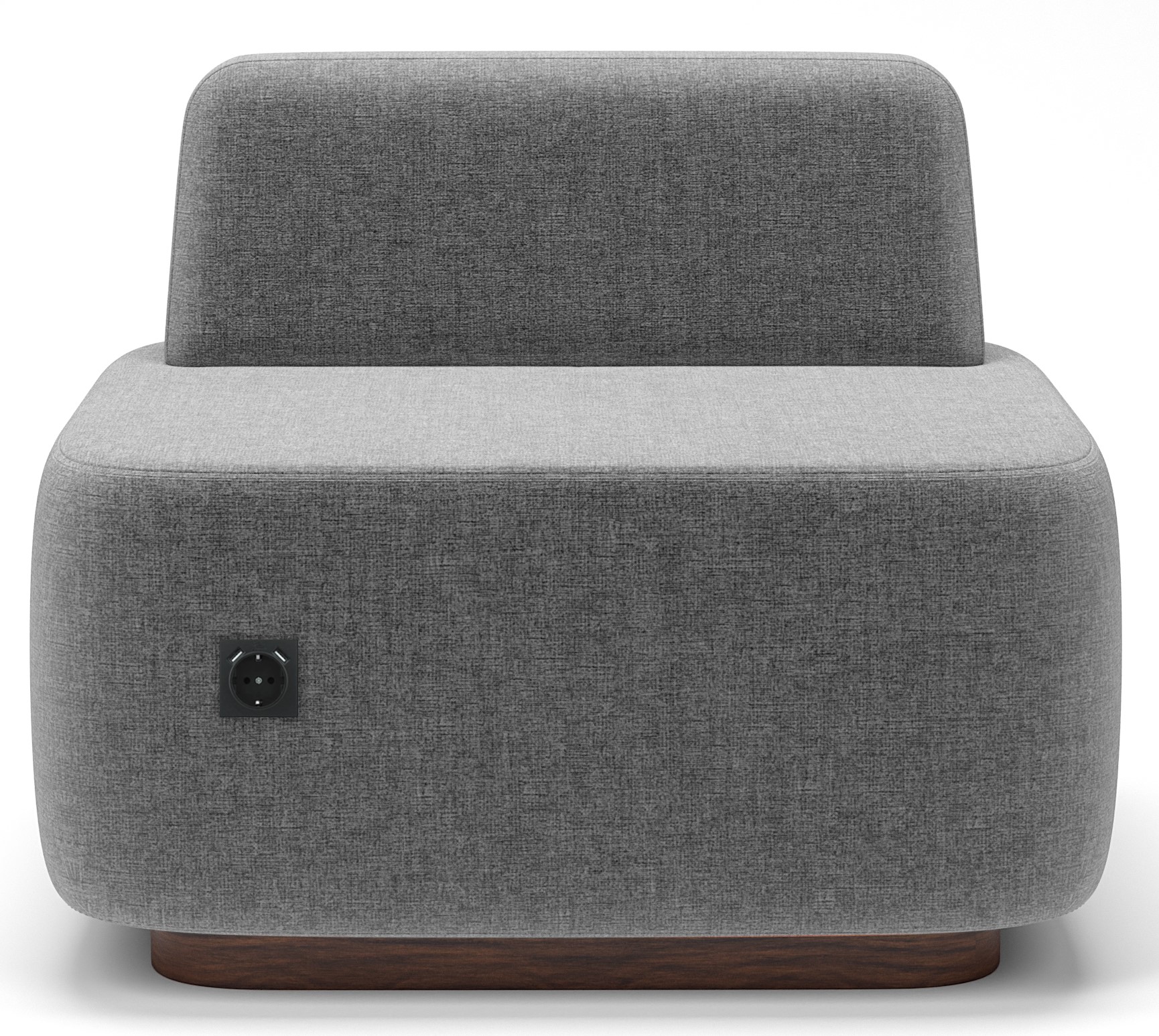 Диван ПРЕМ'ЄРА КУПЕР, одинарний, сірий